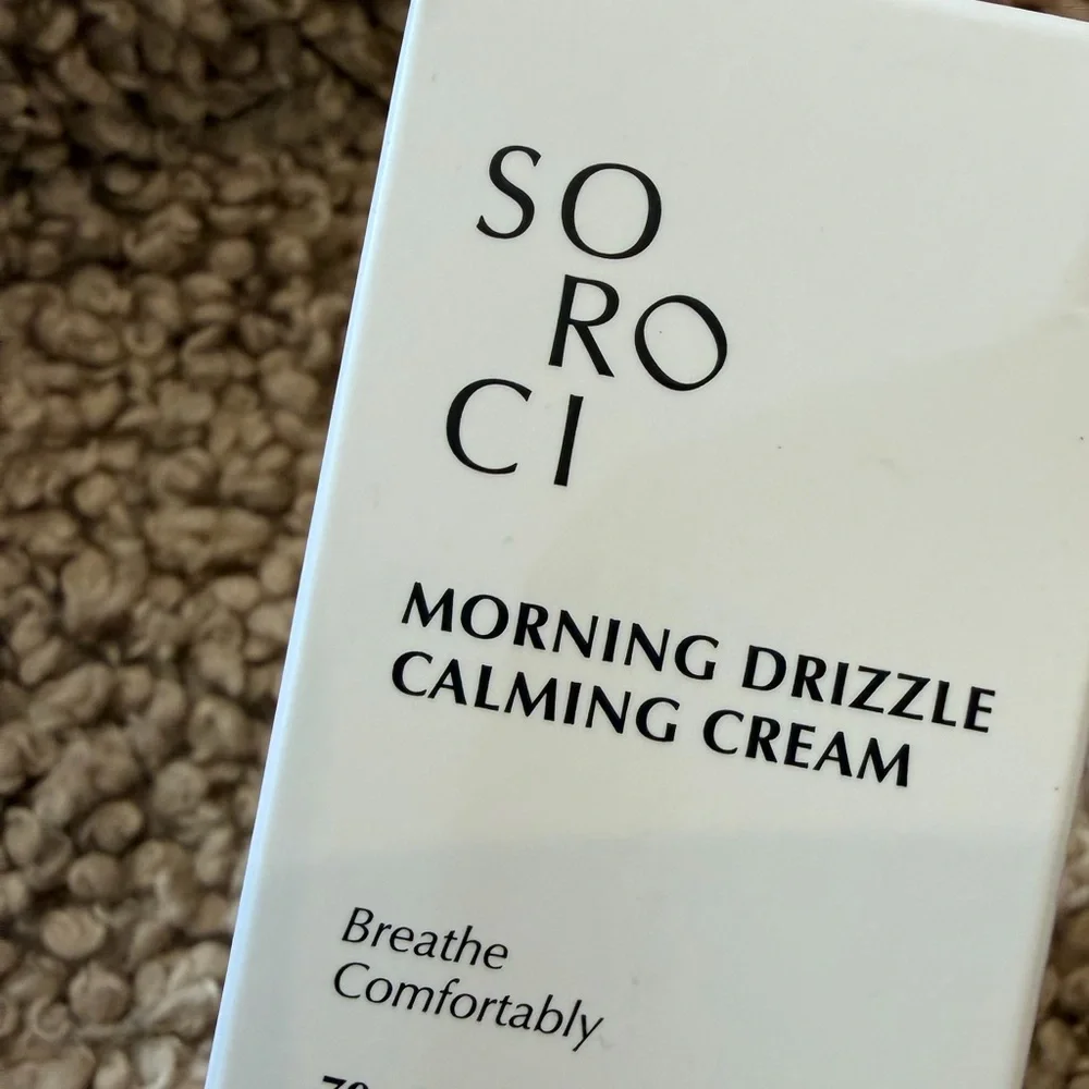 SOROCI Morning Drizzle Calming Cream - Lavender Tube-NEW, UNUSED & Sealed!